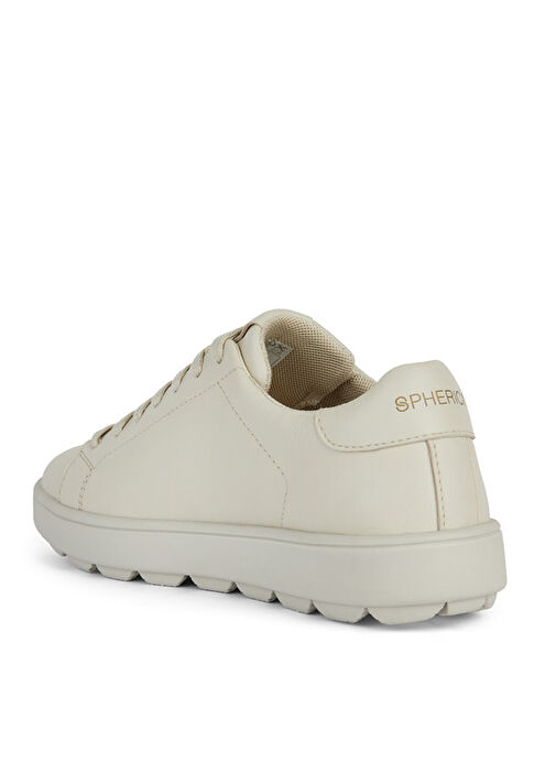 Geox Açık Bej Kadın Deri Sneaker D SPHERICA ECUB-1 B - Görsel 4