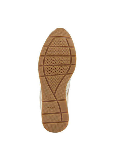 Geox Bej Kadın deri Sneaker D ZOSMA A - Görsel 7