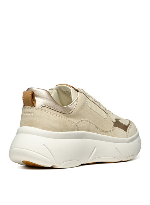 Geox Bej Kadın Deri Sneaker D NEBULA 2.0 X B - Görsel 5