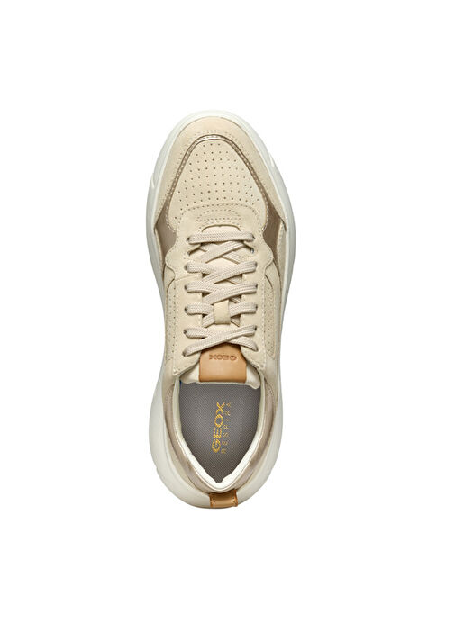 Geox Bej Kadın Deri Sneaker D NEBULA 2.0 X B - Görsel 6