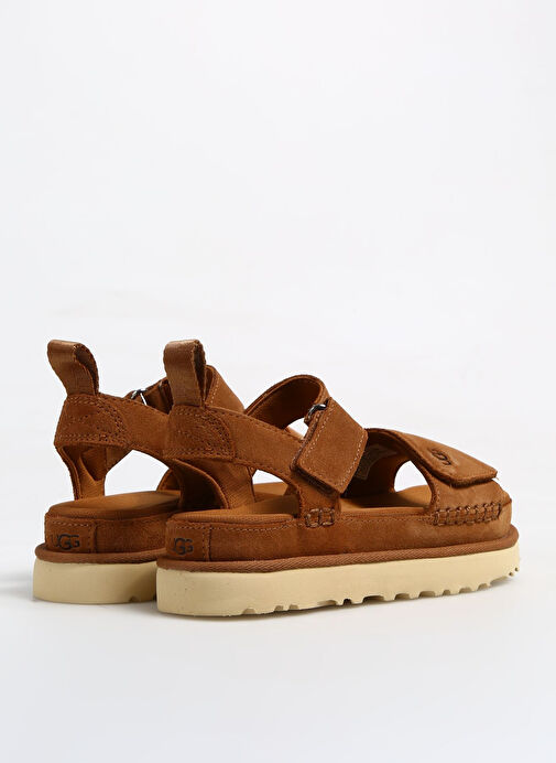 Ugg W GOLDENSTAR Deri Taba Kadın Sandalet - Görsel 4