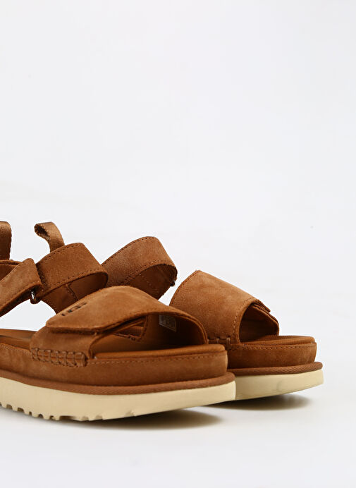 Ugg W GOLDENSTAR Deri Taba Kadın Sandalet - Görsel 6