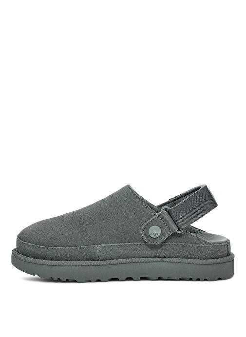 Ugg Koyu Gri Kadın Deri Terlik 1138252 - Görsel 4