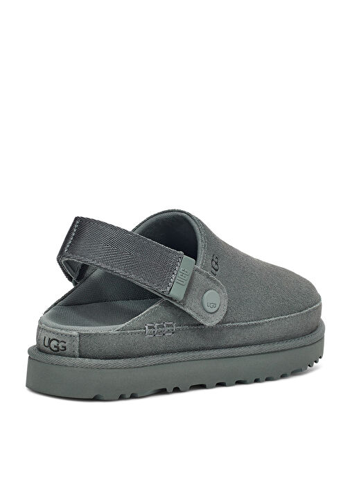 Ugg Koyu Gri Kadın Deri Terlik 1138252 - Görsel 5