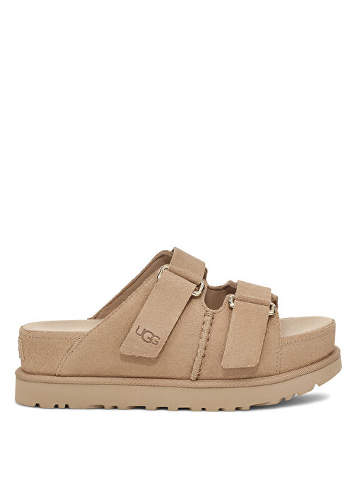 Ugg W GOLDENSTAR HI SLIDE Kum Kadın Deri Terlik - Görsel 2