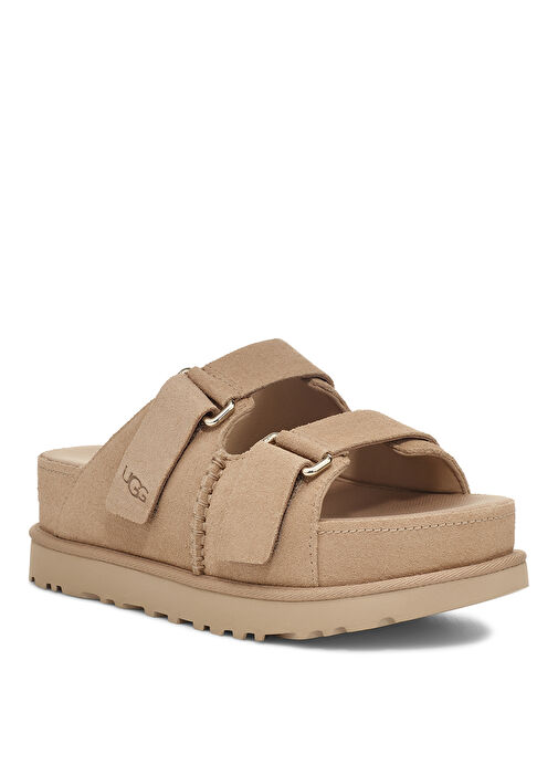 Ugg W GOLDENSTAR HI SLIDE Kum Kadın Deri Terlik - Görsel 3