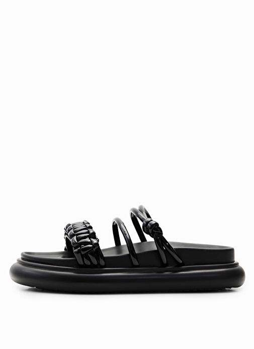 Desigual Siyah Kadın Terlik 24SSSP032000 - Görsel 2