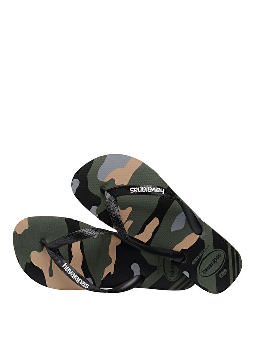 Havaianas Yeşil-Siyah Erkek Plaj Terliği TOP CAMU - Görsel 5