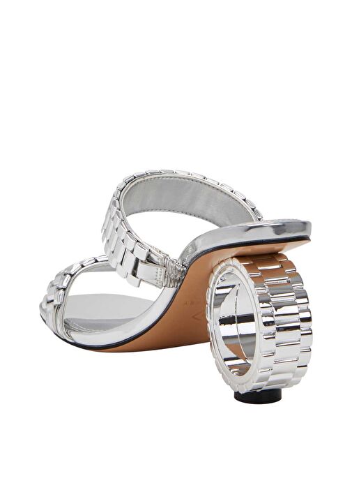 Katy Perry Gümüş Kadın Sandalet KP2712 - Görsel 5