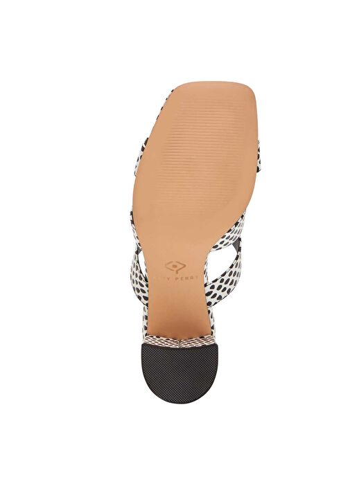 Katy Perry Siyah-Beyaz Kadın Sandalet KP3123 - Görsel 6