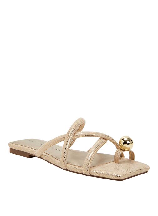 Katy Perry Altın Kadın Terlik KP3130 - Görsel 3