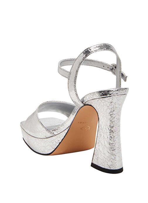 Katy Perry Gümüş Kadın Topuklu Ayakkabı KP2966 - Görsel 6