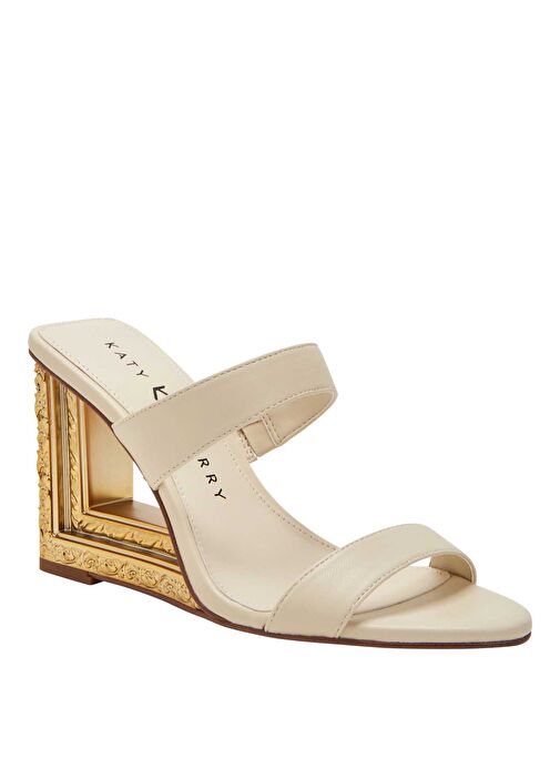 Katy Perry Kırık Beyaz Kadın Topuklu Sandalet KP2940 - Görsel 3