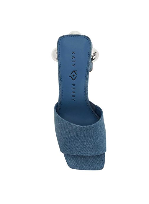 Katy Perry Koyu Mavi Kadın Topuklu Sandalet KP3053 - Görsel 5