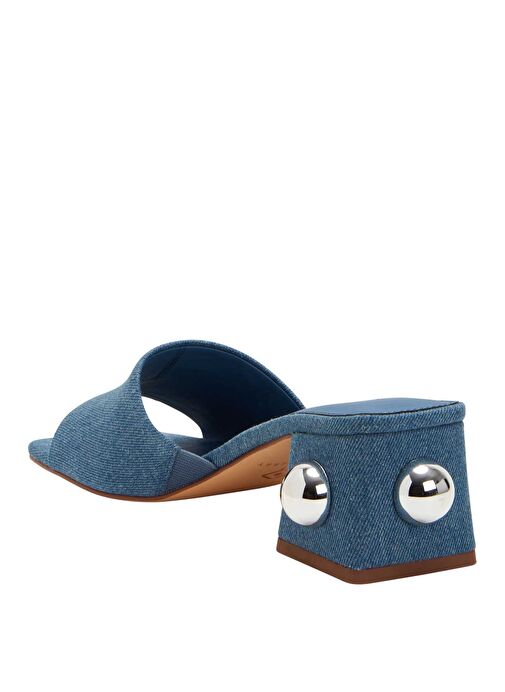 Katy Perry Koyu Mavi Kadın Topuklu Sandalet KP3053 - Görsel 7