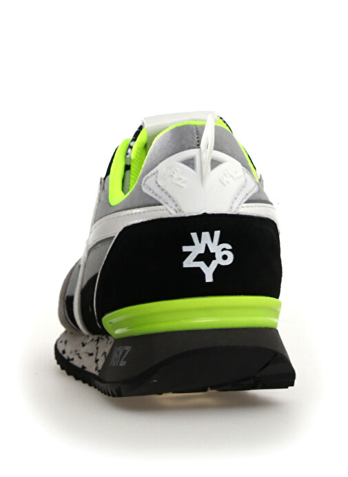 W6Yz Siyah-Gri Erkek süet Sneaker JET - Görsel 6