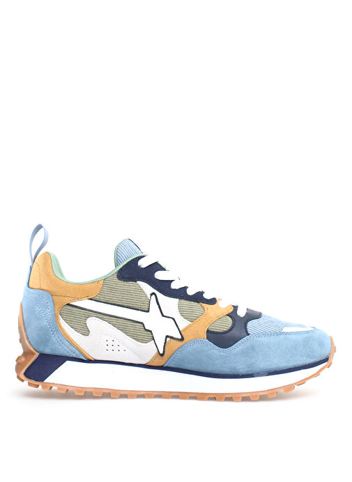 W6Yz Çok Renkli Erkek süet Sneaker LOOP-UNI - Görsel 3