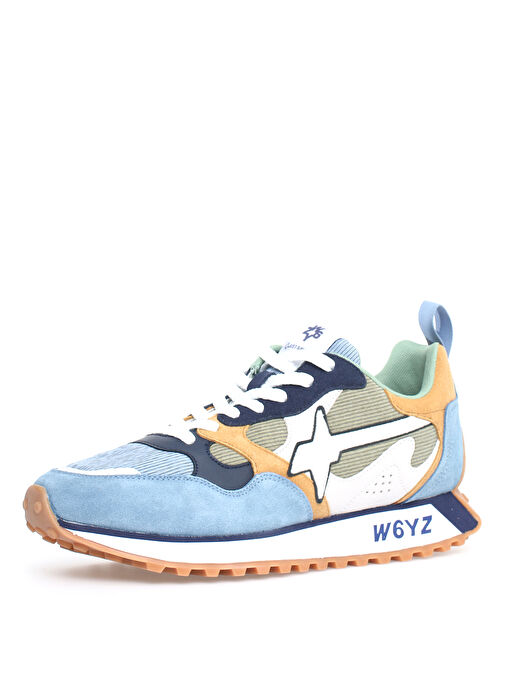 W6Yz Çok Renkli Erkek süet Sneaker LOOP-UNI - Görsel 4