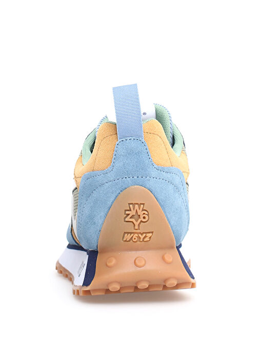 W6Yz Çok Renkli Erkek süet Sneaker LOOP-UNI - Görsel 6