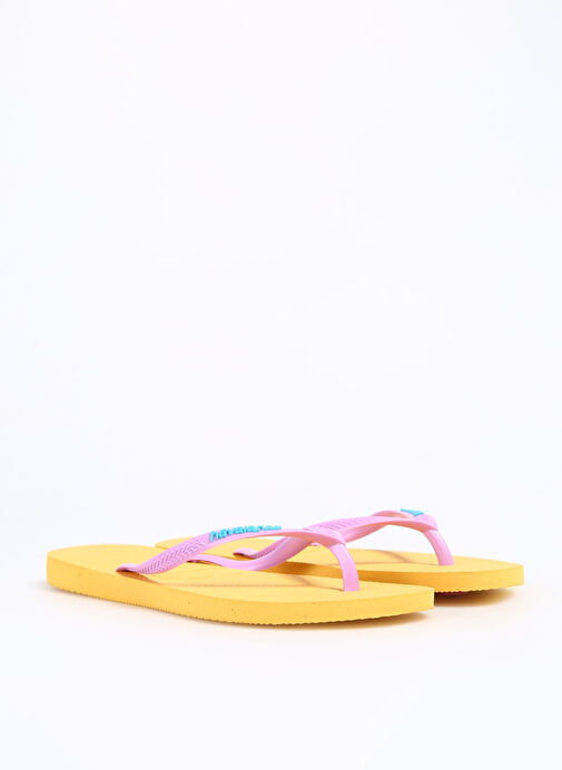 Havaianas Sarı-Mor Kadın Plaj Terliği 41197875559 - Görsel 3