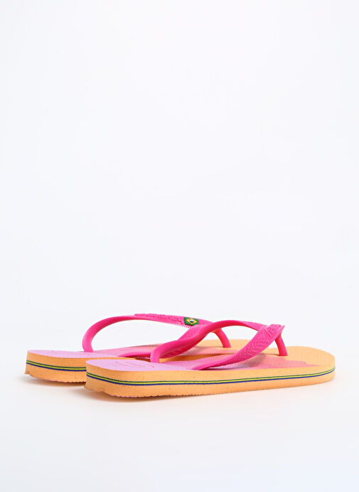 Havaianas Şeftali-Sarı Kadın Plaj Terliği 41457450027 - Görsel 4