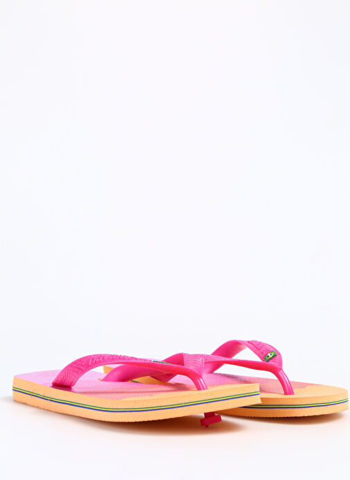 Havaianas Şeftali-Sarı Kadın Plaj Terliği 41457450027 - Görsel 6