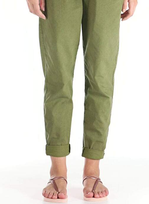 Pembe Altın Kadın Plaj Terliği 40000393581 - Görsel 8