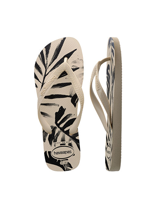 Havaianas Bej-Siyah Kadın Plaj Terliği 41113550121 - Görsel 6