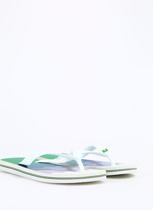 Havaianas Beyaz-Yeşil Kadın Plaj Terliği 41457457886 - Görsel 4