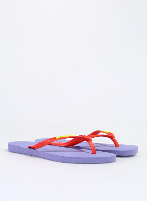 Havaianas Lila-Kırmızı Kadın Plaj Terliği 41197875020 - Görsel 3