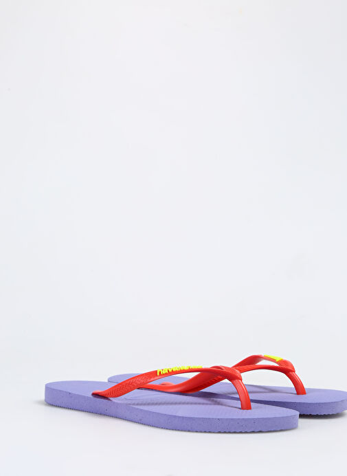 Havaianas Lila-Kırmızı Kadın Plaj Terliği 41197875020 - Görsel 6