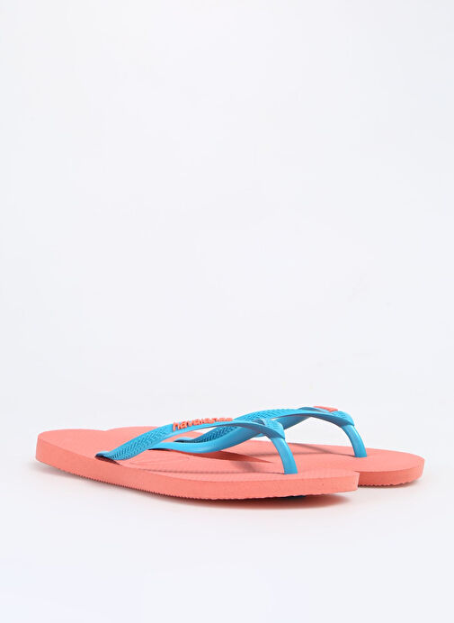 Havaianas Şeftali-Mavi Kadın Plaj Terliği 41197875567 - Görsel 3