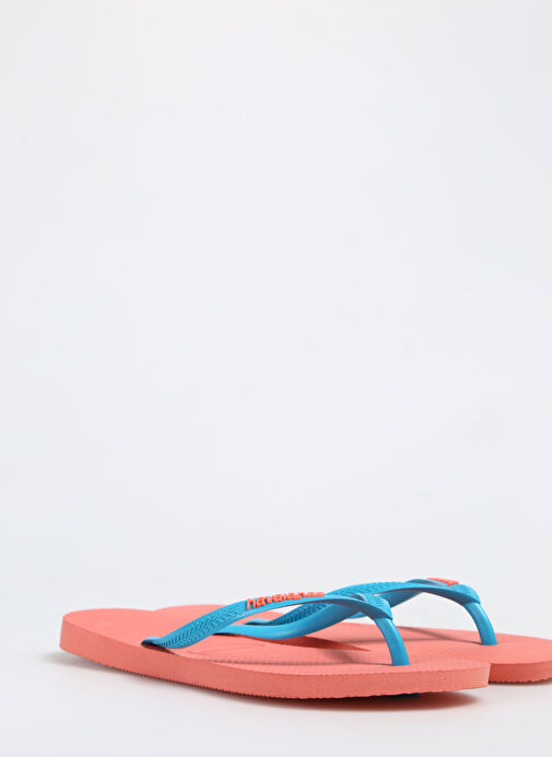 Havaianas Şeftali-Mavi Kadın Plaj Terliği 41197875567 - Görsel 6