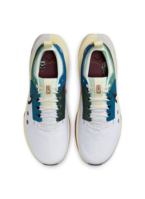 Nike FD5190-101 NIKE ZOOMX ZEGAMA TRAIL Beyaz Erkek Koşu Ayakkabısı - Görsel 9