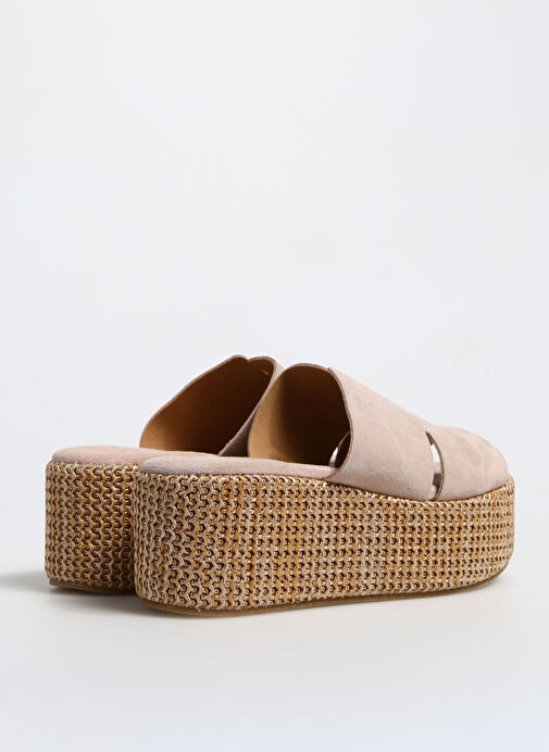 Divarese Taş Kadın Deri Terlik 6137-4SS - Görsel 4