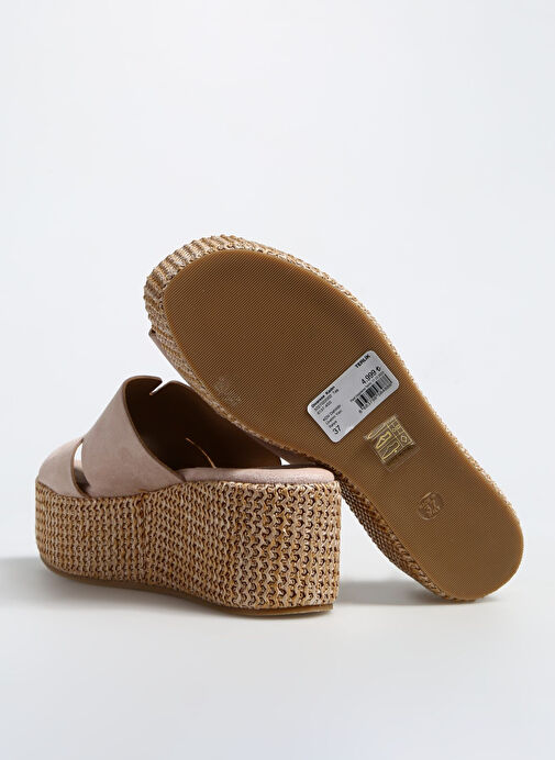 Divarese Taş Kadın Deri Terlik 6137-4SS - Görsel 5