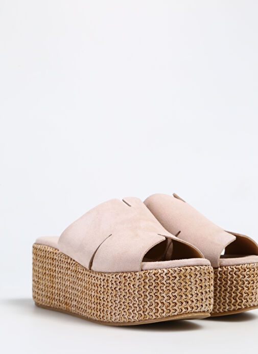 Divarese Taş Kadın Deri Terlik 6137-4SS - Görsel 6