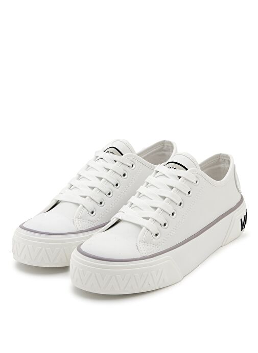 Valentino Beyaz Kadın Deri Sneaker 95A3603VIT010 - Görsel 3