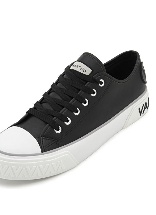 Valentino Siyah-Beyaz Kadın Deri Sneaker 95A3603VIT550 - Görsel 6