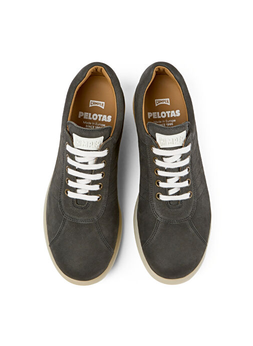Camper Koyu Gri Erkek Deri Günlük Ayakkabı Pelotas Ariel - Görsel 5