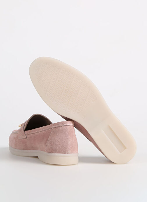 Fabrika Pudra Kadın Süet Loafer FLORA - Görsel 5