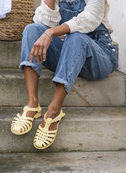 Meduse Sarı Kadın Sandalet 629413 - Görsel 3