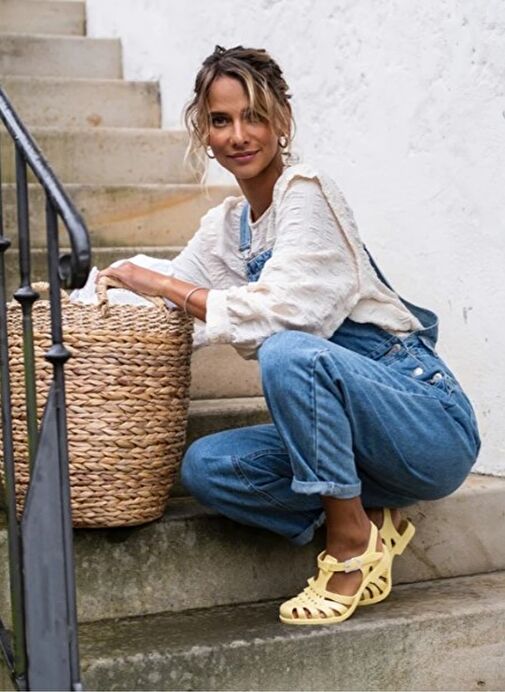 Meduse Sarı Kadın Sandalet 629413 - Görsel 4