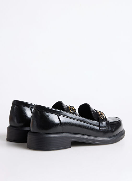 Fabrika Fabrika Siyah Kadın Rugan Loafer FALLON | Boyner Siyah - 4. görsel