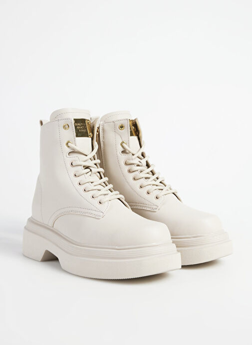 Fabrika Bej Kadın Bot COSTANZA - Görsel 7