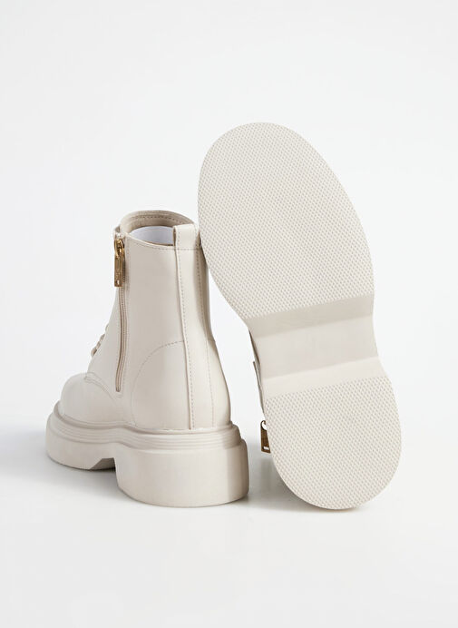 Fabrika Bej Kadın Bot COSTANZA - Görsel 5