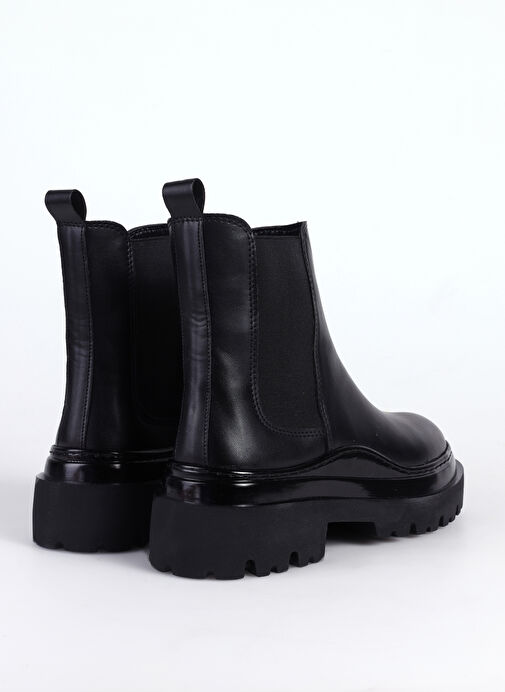 Fabrika Siyah Kadın Bot FATEMA - Görsel 4