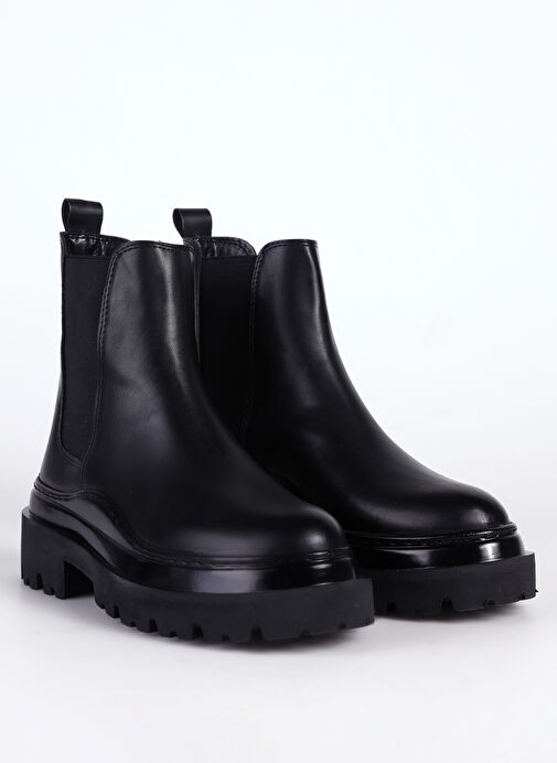 Fabrika Siyah Kadın Bot FATEMA - Görsel 6