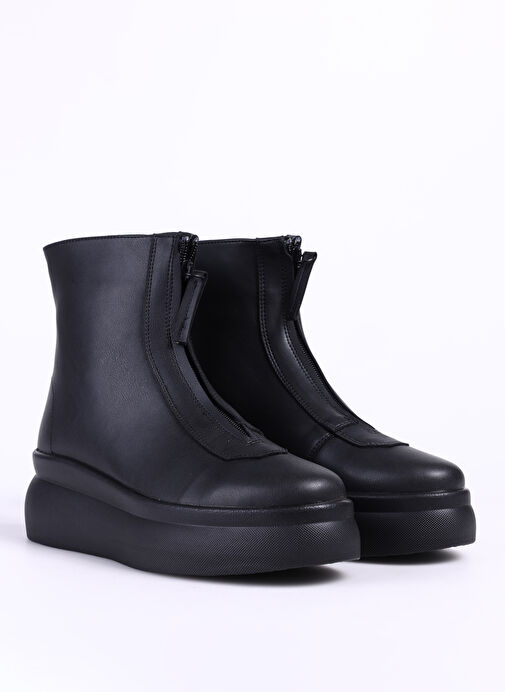Fabrika Comfort Siyah Kadın Bot ADELLA - Görsel 3