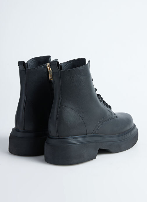 Fabrika Siyah Kadın Bot COSTANZA - Görsel 4
